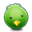 Bird green icon